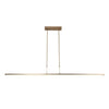 Suspension luminaire Zelena Led bronze