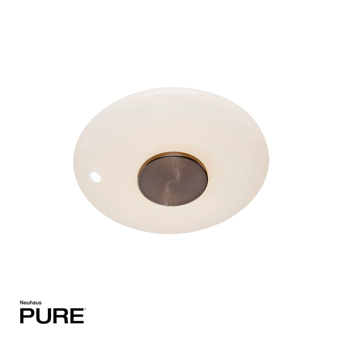 Applique murale Pure Vitrum marron, verre