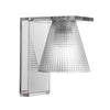 Applique murale Light-Air, transparent, hauteur 21 cm