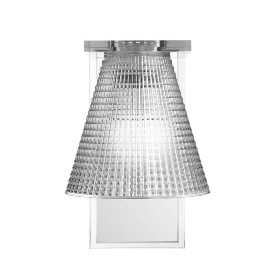 Applique murale Light-Air, transparent, hauteur 21 cm