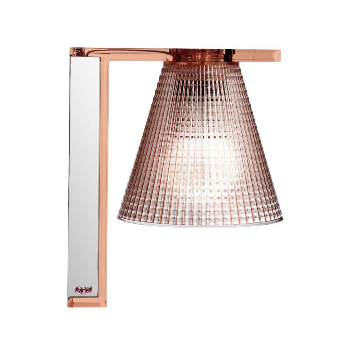 Applique murale Light-Air, rose, hauteur 21 cm