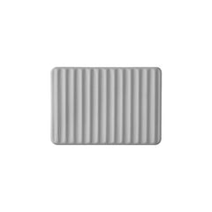 Applique murale LED Umarell en céramique, blanc mat, hauteur 13 cm