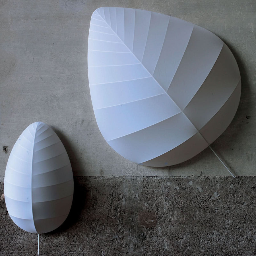 Applique murale Adamo en acier, blanc, 2 lumières, hauteur 72 cm