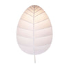 Applique murale Eva en acier, blanc, hauteur 46,5 cm