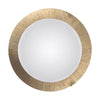 Applique murale Kolarz Moon Sun en verre, doré et blanc, 3 lumières, Ø 50 cm