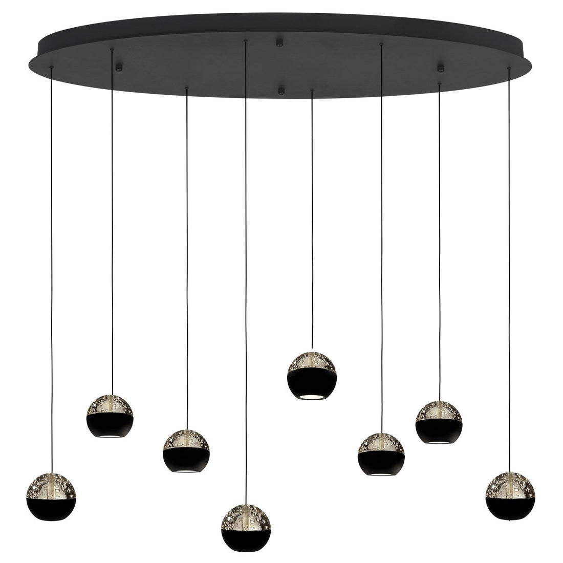 Suspension luminaire Belluno noir