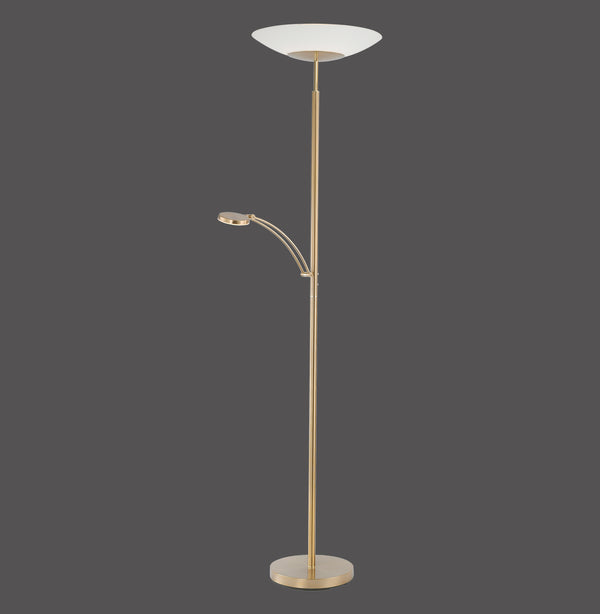 Lampadaire salon | Alfred Laiton mat