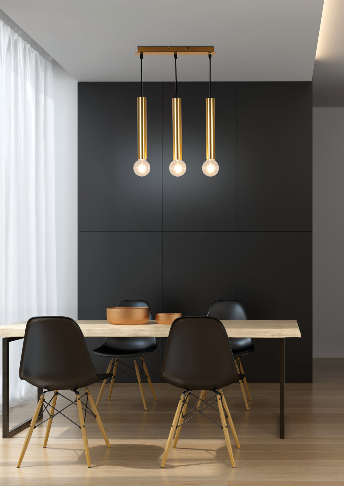 Suspension luminaire | Dallas Dorée