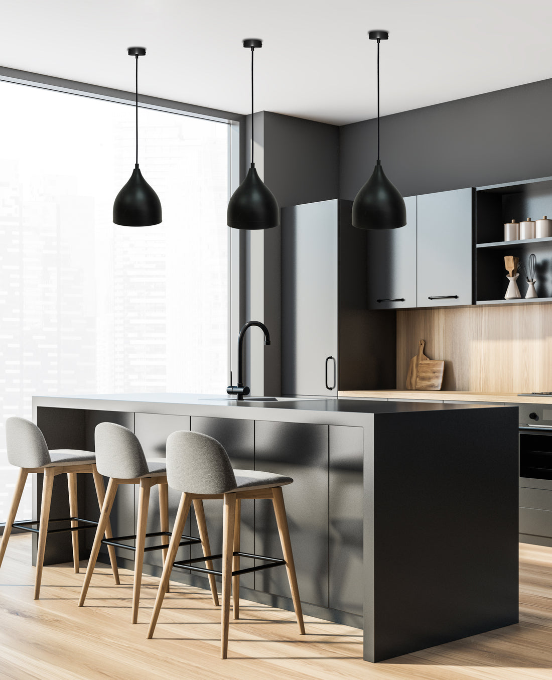 Suspension luminaire | Ystad Noire