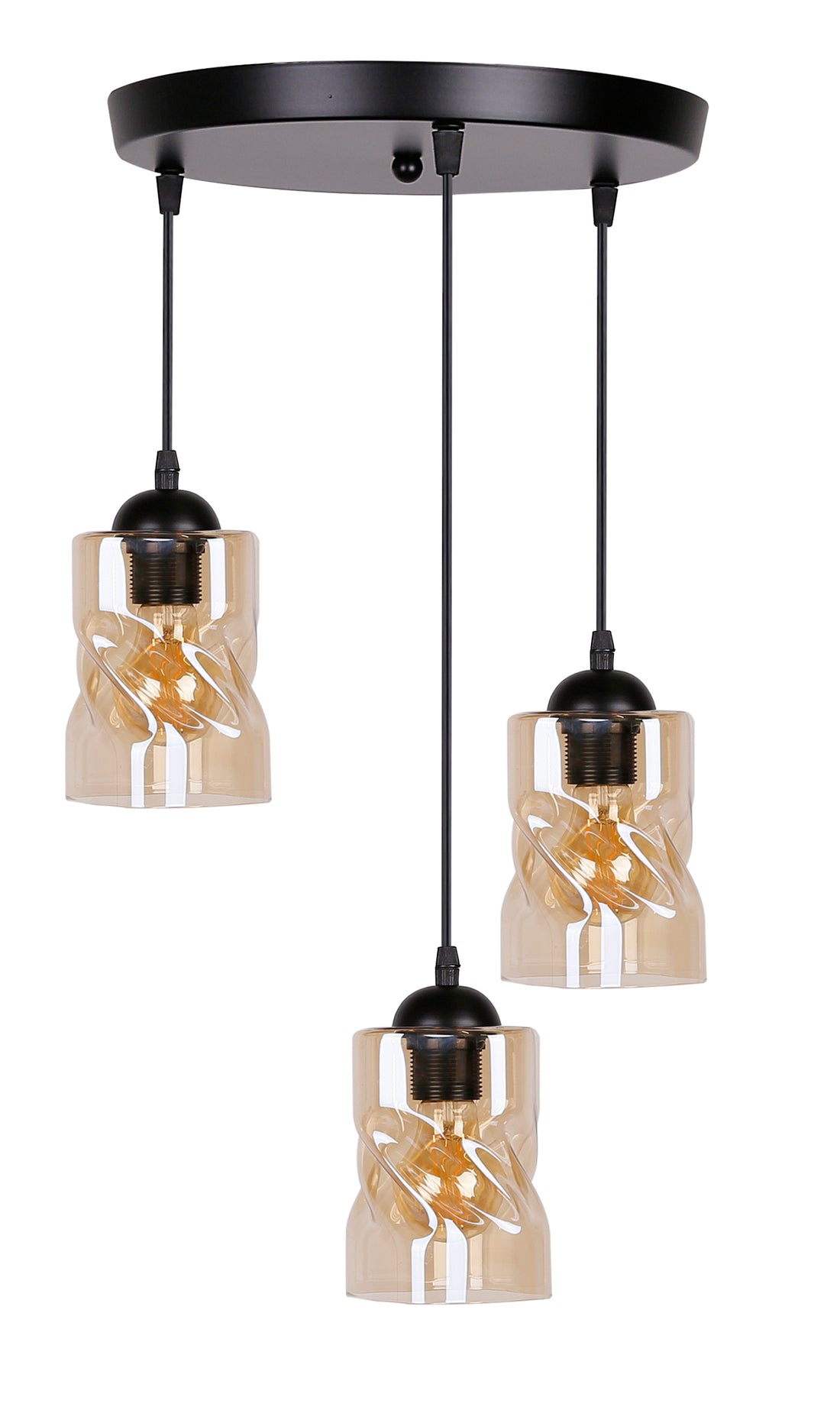 Suspension luminaire | Felis Noire L 35 cm