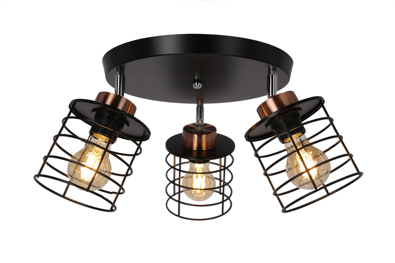 Luminaire plafonnier | Glob Noir