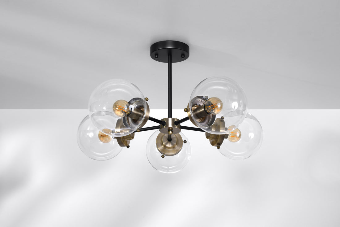 Luminaire plafonnier | Lens Noir