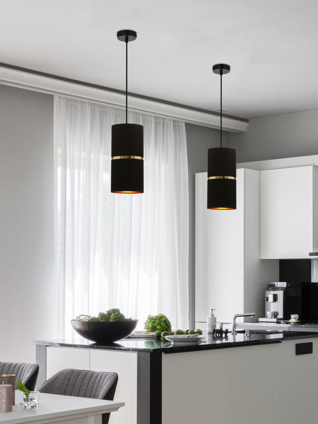 Suspension luminaire | Gina Noire