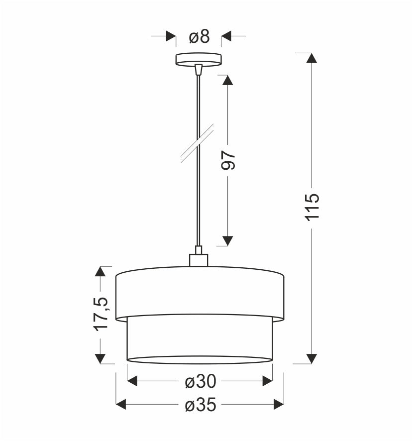 Suspension luminaire | Firenze