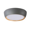 Plafonnier LED Abruzzo bois et blanc (réf. 14-24114)