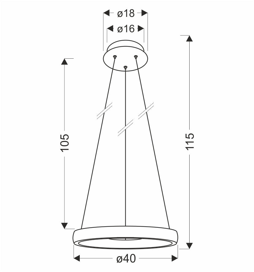 Suspension luminaire | Hashim