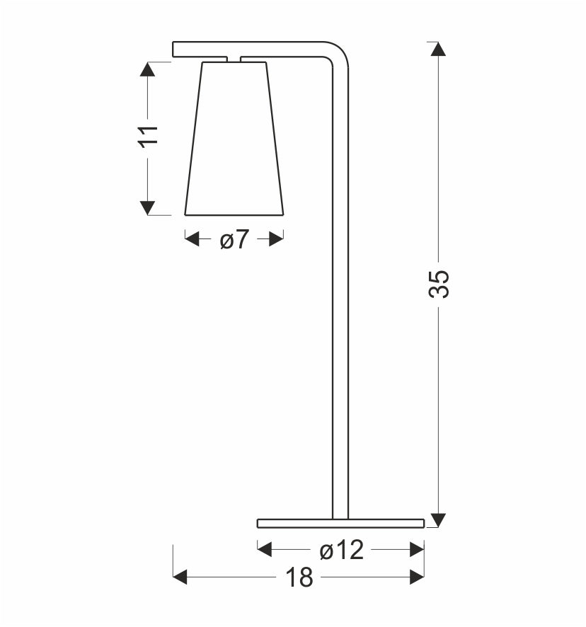Lampe de chevet | Sider Noire