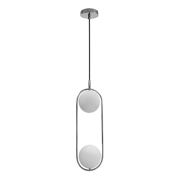 Suspension luminaire | Cordel Argentée
