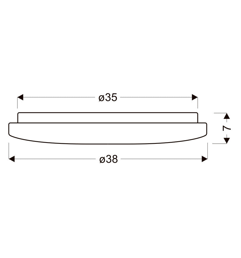 Plafonnier LED Perola blanc
