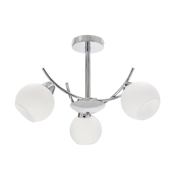 Suspension luminaire | Amos Chromée