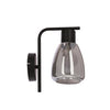 Applique murale Moldo noire, verre