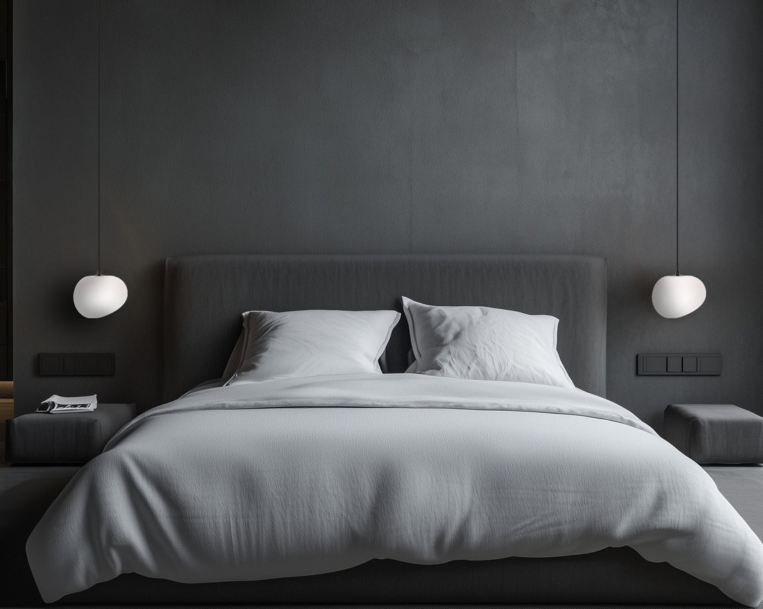 Suspension luminaire | Stones Blanche