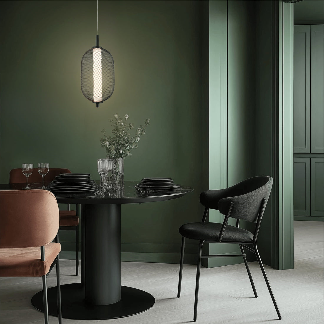 Suspension luminaire | Puma Noire