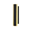 Applique extérieure LED Stick noire, IP65, L 30 cm