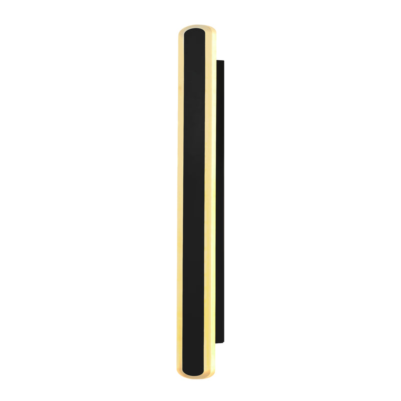 Applique extérieure LED Stick noire, IP65, L 60 cm