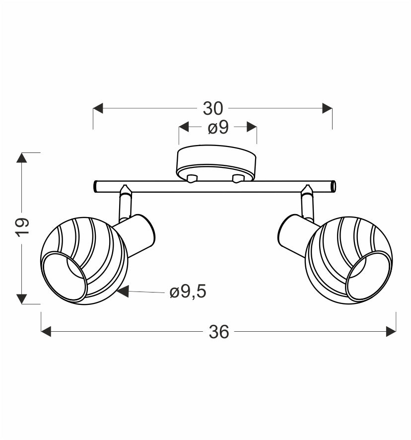 Luminaire plafonnier | Grano