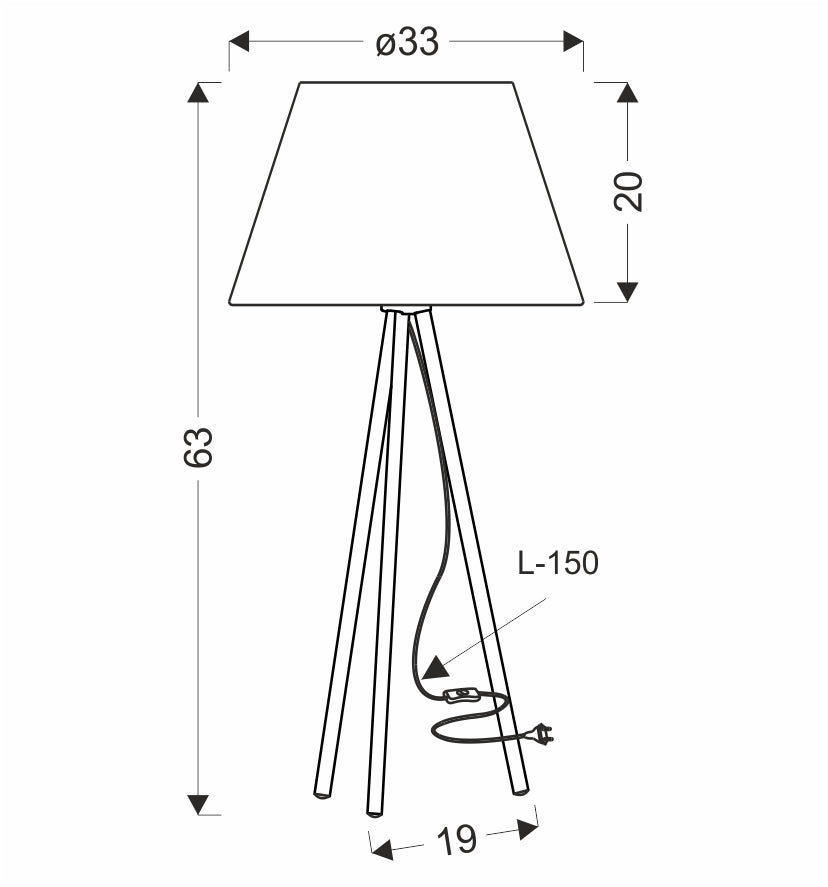 Lampe de chevet | Tinco