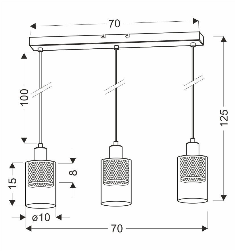 Suspension luminaire | Cabi Noire