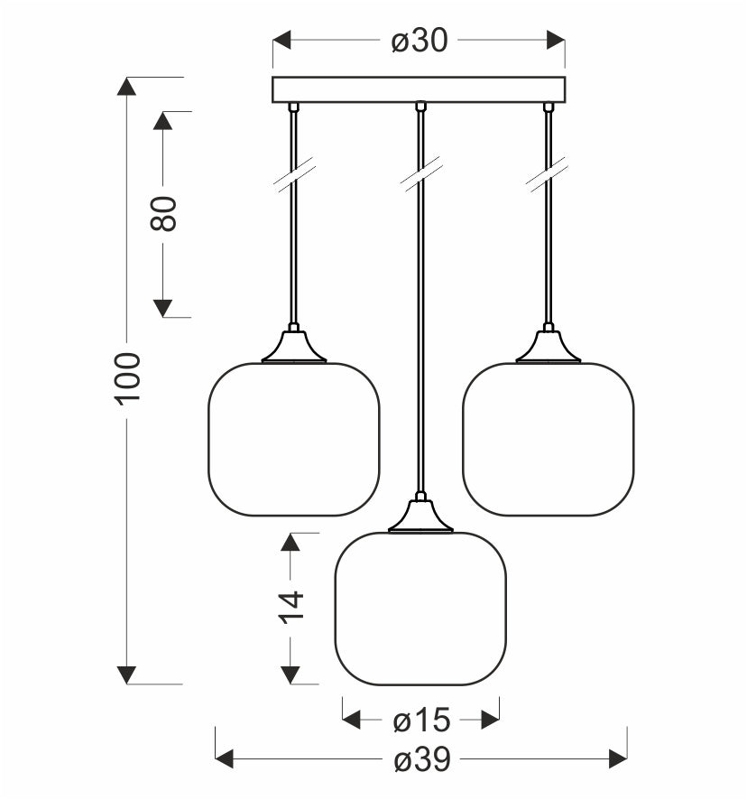 Suspension luminaire | Terralba