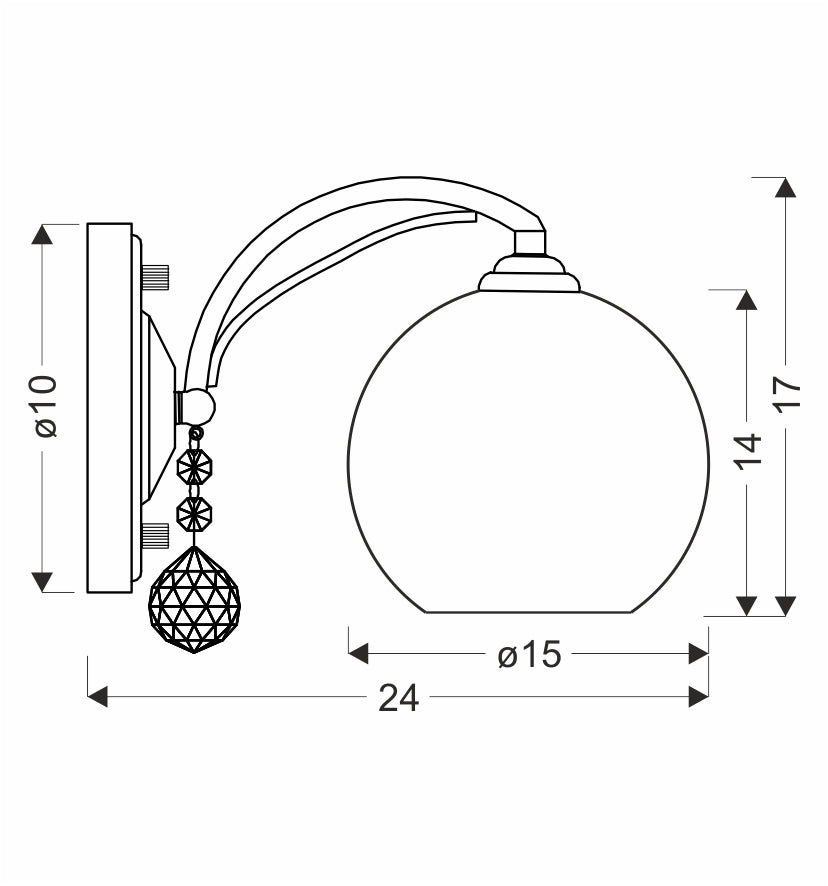 Applique murale | Sandrine