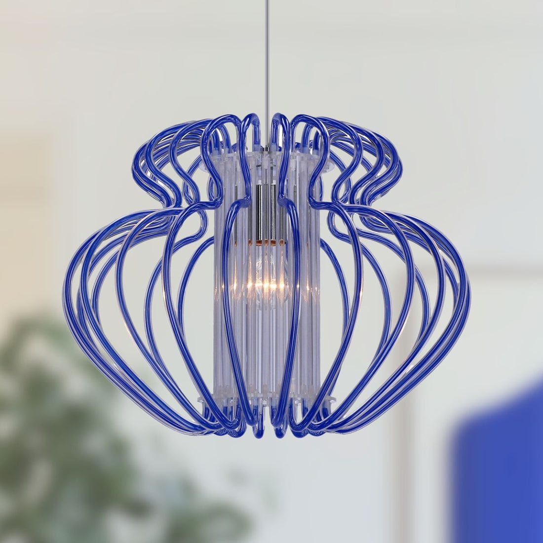 Suspension luminaire | Imperia Bleue