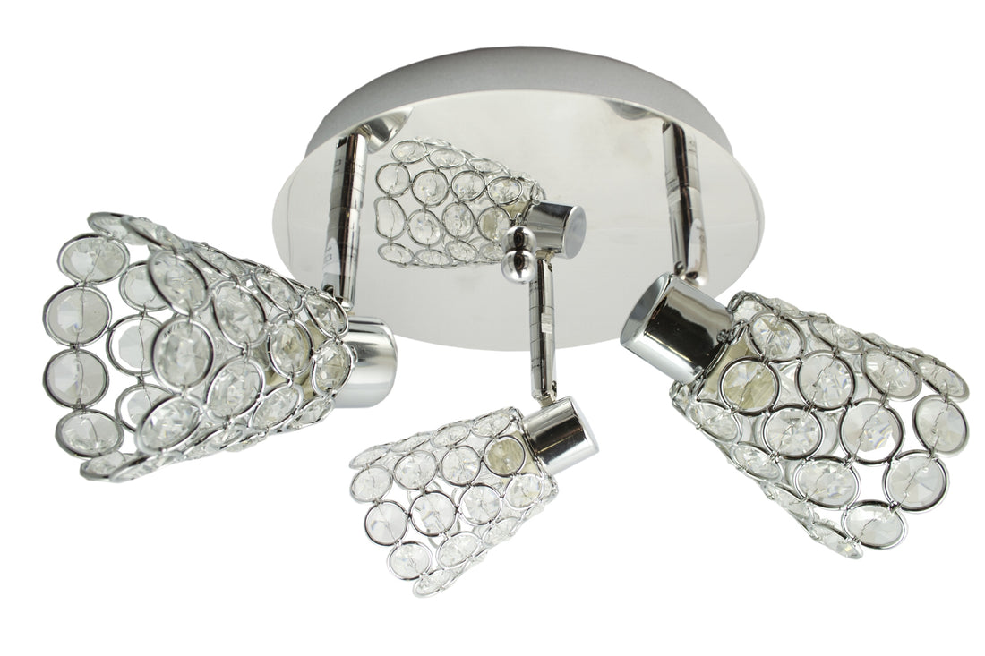 Luminaire plafonnier | Glossy Chromé