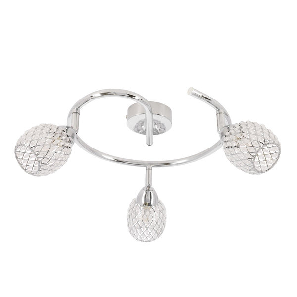 Luminaire plafonnier | Spiral Chromé