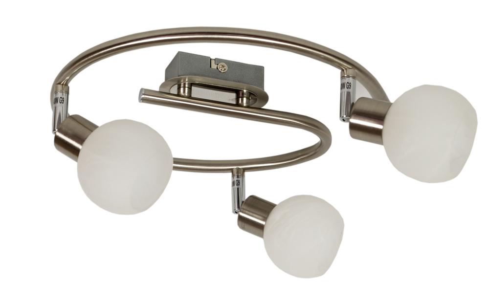 Luminaire plafonnier | Alabaster Nickel