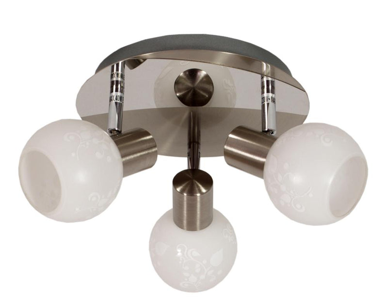 Luminaire plafonnier | Avila Nickel