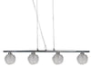 Suspension luminaire | Wind Chromée