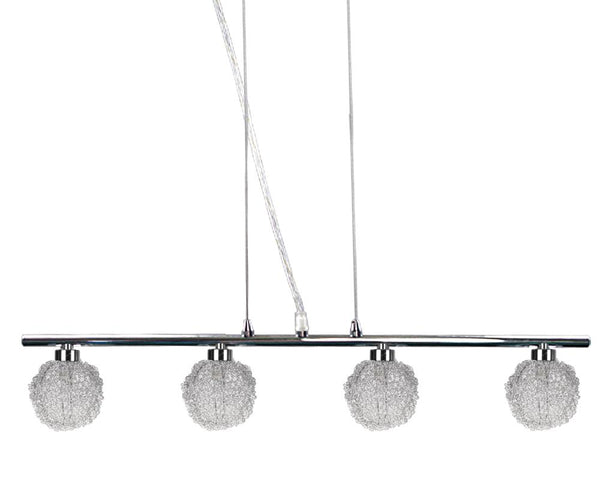 Suspension luminaire | Wind Chromée