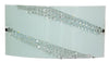 Plafonnier LED Mistery, verre