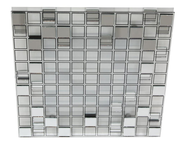 Plafonnier LED Mosaic, verre