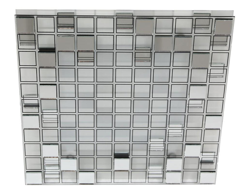 Plafonnier LED Mosaic, verre