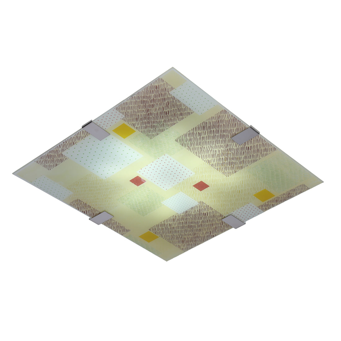Plafonnier LED Ambiente multicolore, verre