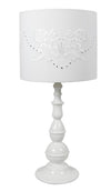 Lampe à poser Lans blanche