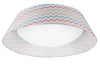 Plafonnier LED River multicolore, tissu