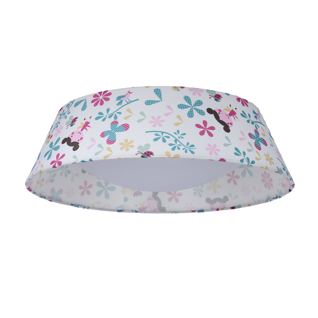 Plafonnier LED Girl multicolore, tissu