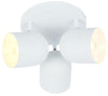 Plafonnier Azuro 3 lumières, L 32 cm