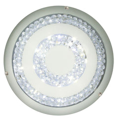 Plafonnier LED Monza, verre (réf. 14-64233)